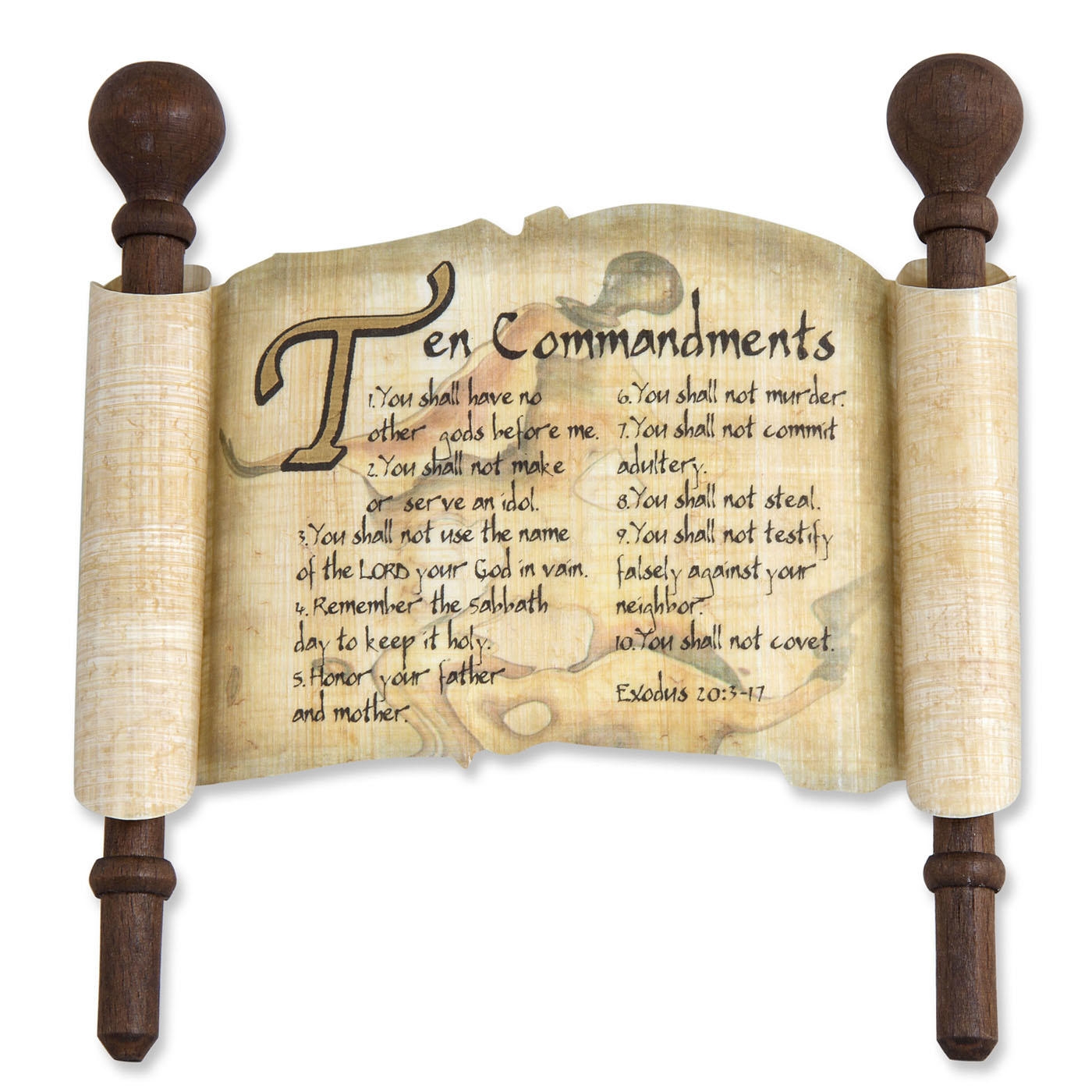 Papyrus Torah Scroll - Ten Commandments - 1