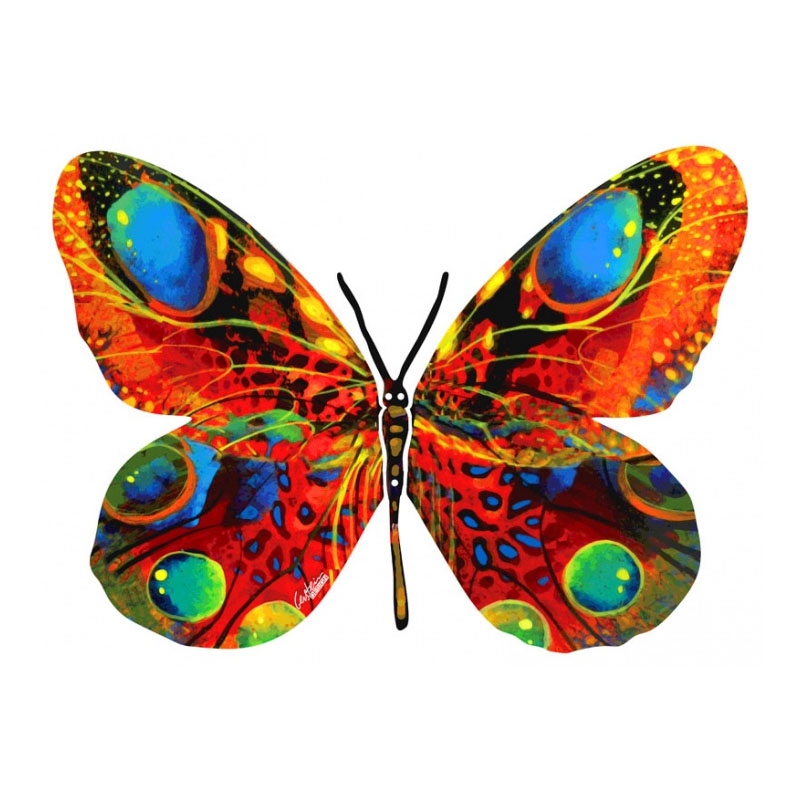 David Gerstein Alona Butterfly Double-Sided Wall Sculpture - 1
