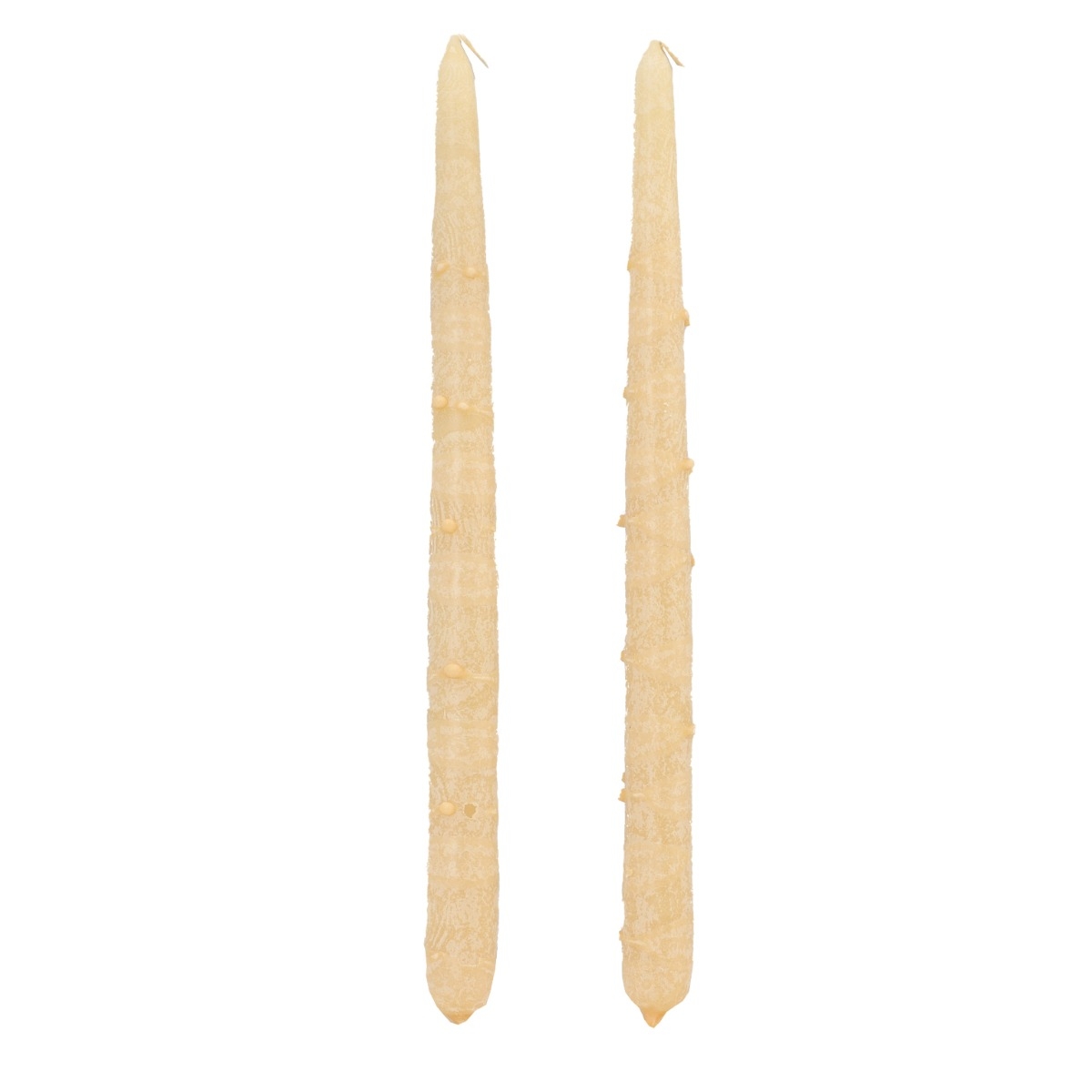 Dipped Taper Handmade Candles - Natural - 1