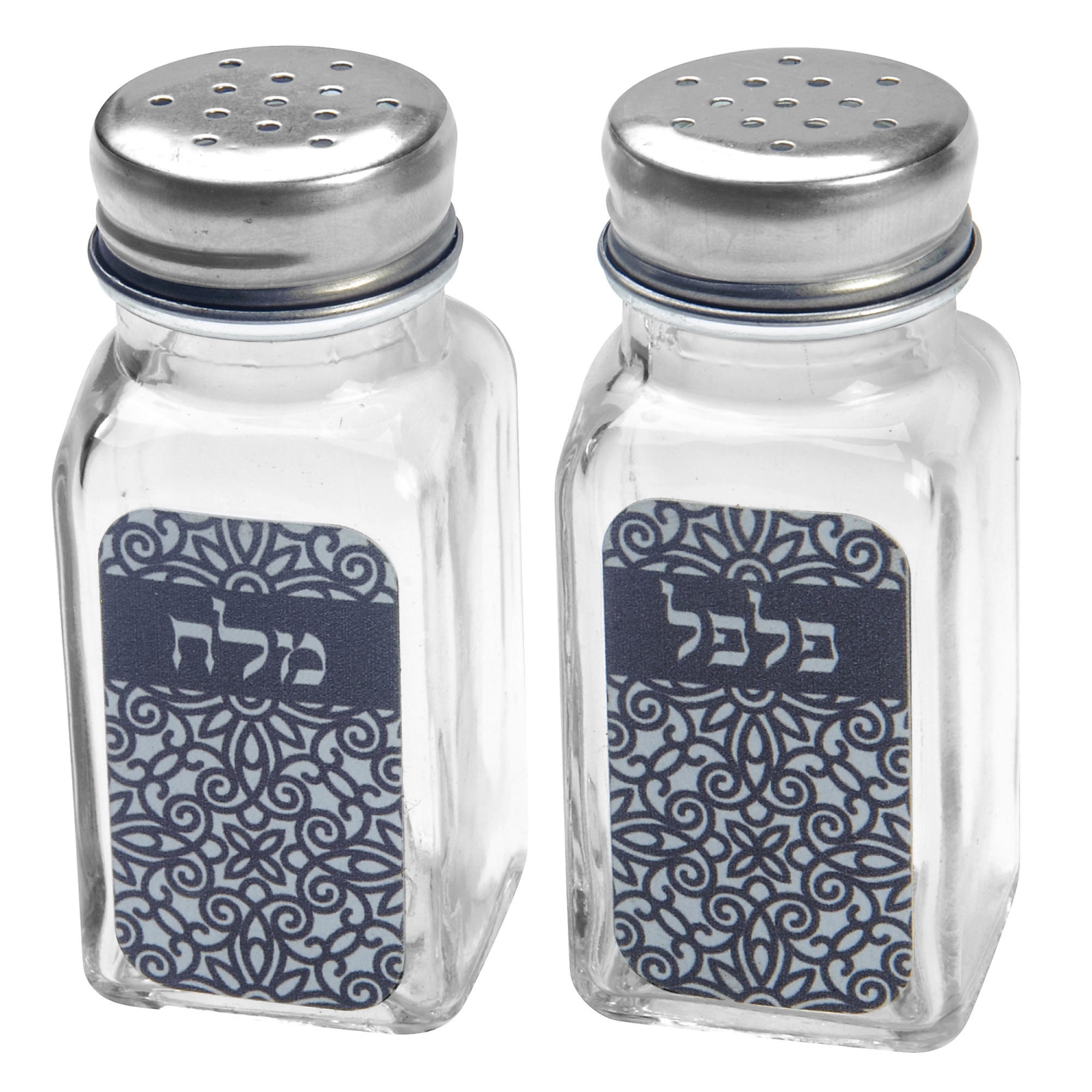 Dorit Judaica Salt and Pepper Set - Art Deco - 1