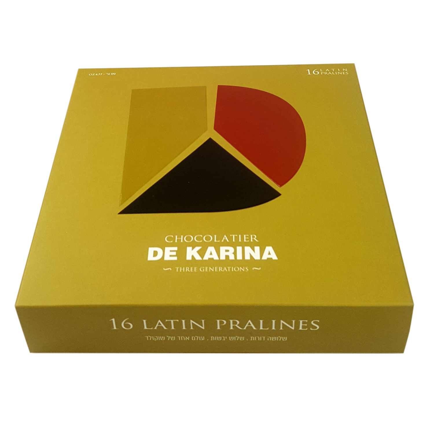 De Karina Pralines - Latin Blend - Box of 16 - 1
