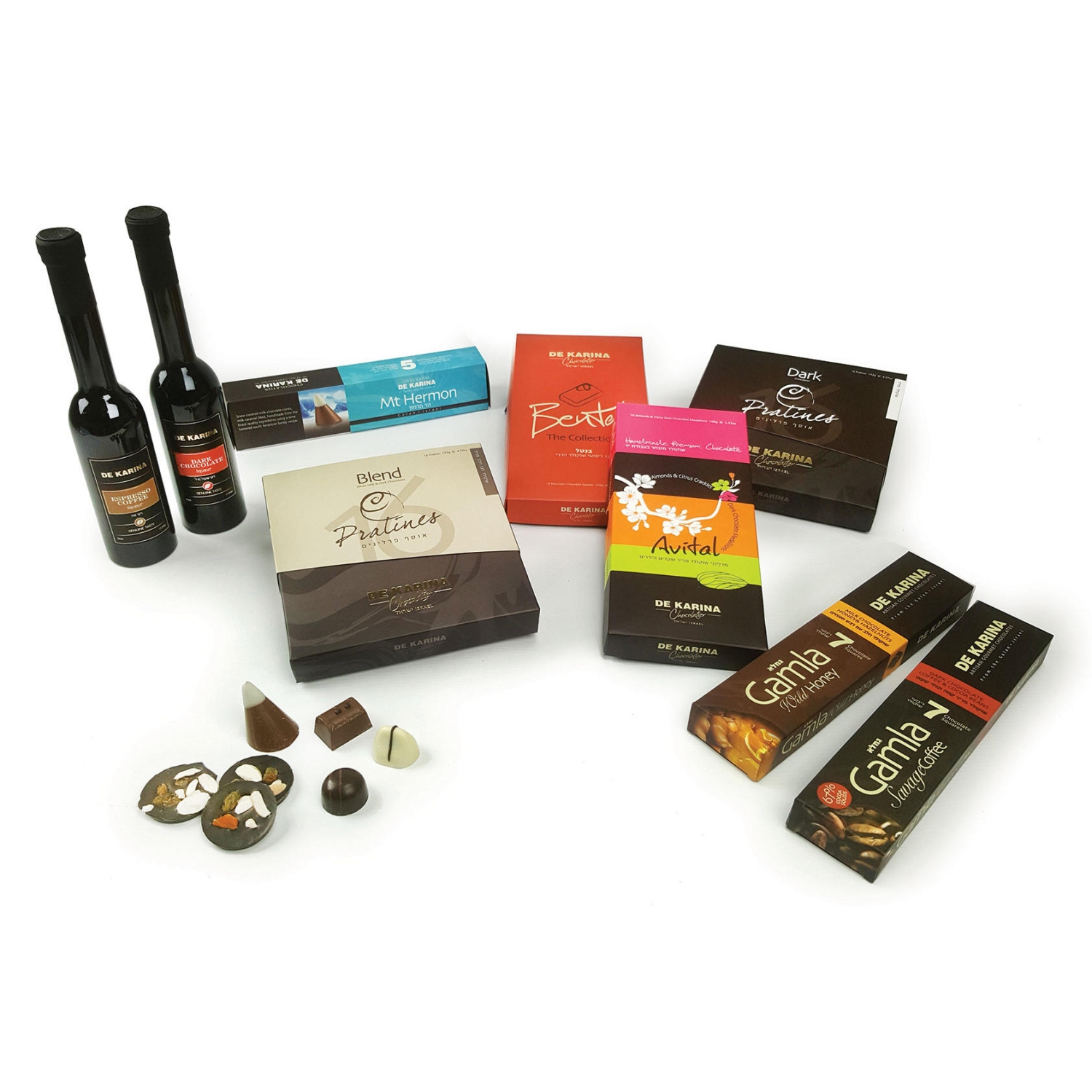 De Karina Deluxe Gift Box with Two Liqueurs - 1