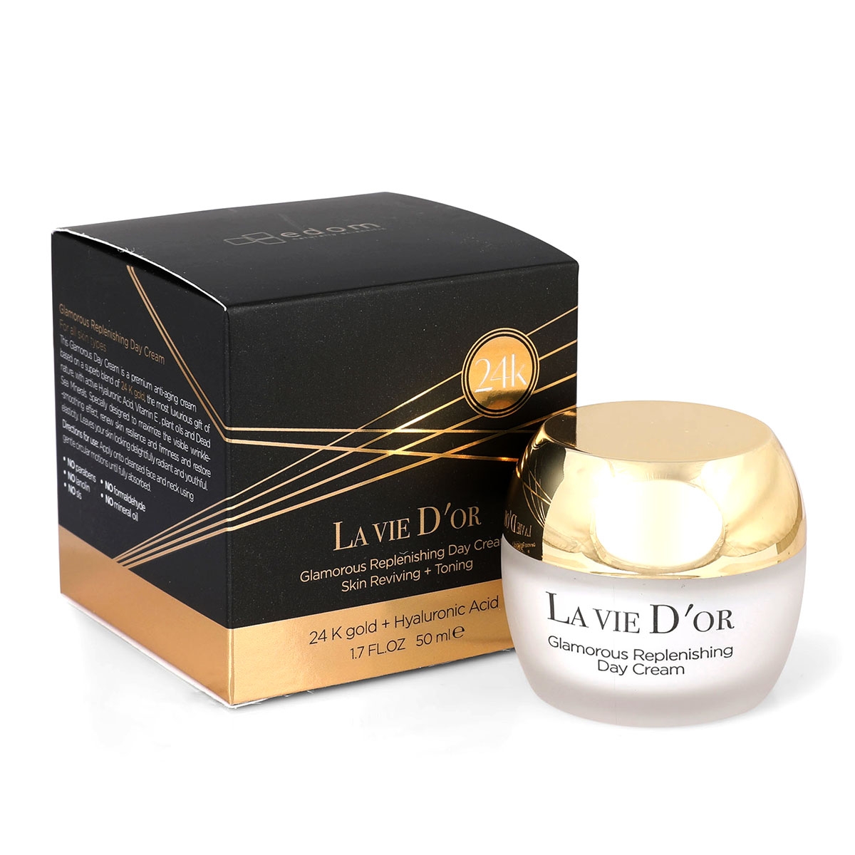 Edom La Vie D’Or Glamorous Replenishing Day Cream - 1