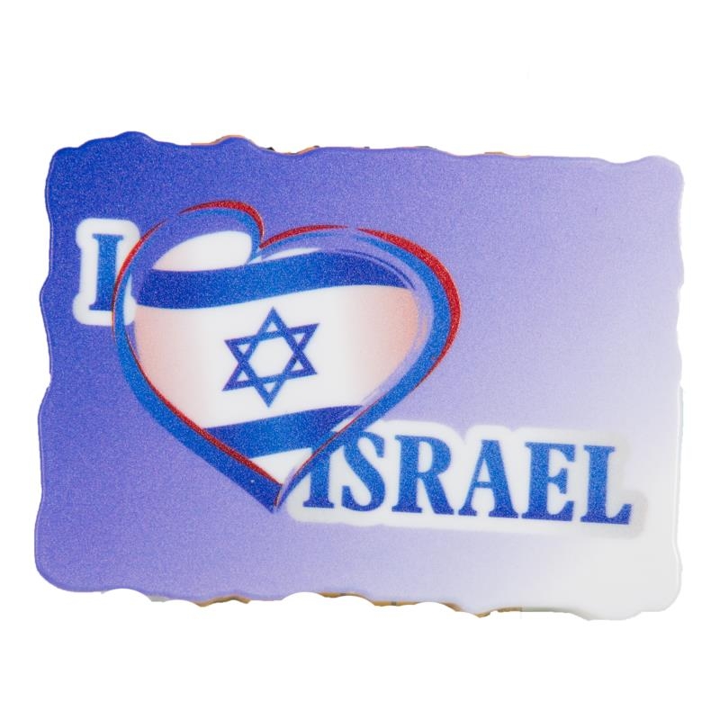 I Love Israel (Israeli Flag) Magnet - 1