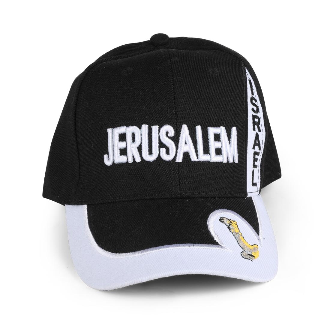 Jerusalem Israel Baseball Cap – Black - 1