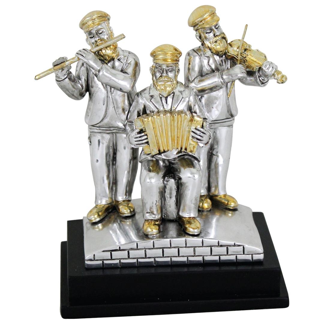 Jewish Musician Trio Figurine - 1