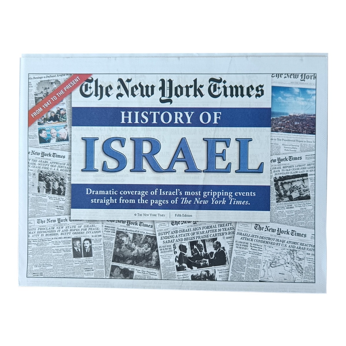 New York Times Reprint - The History of the State of Israel (16 Pages) - 1