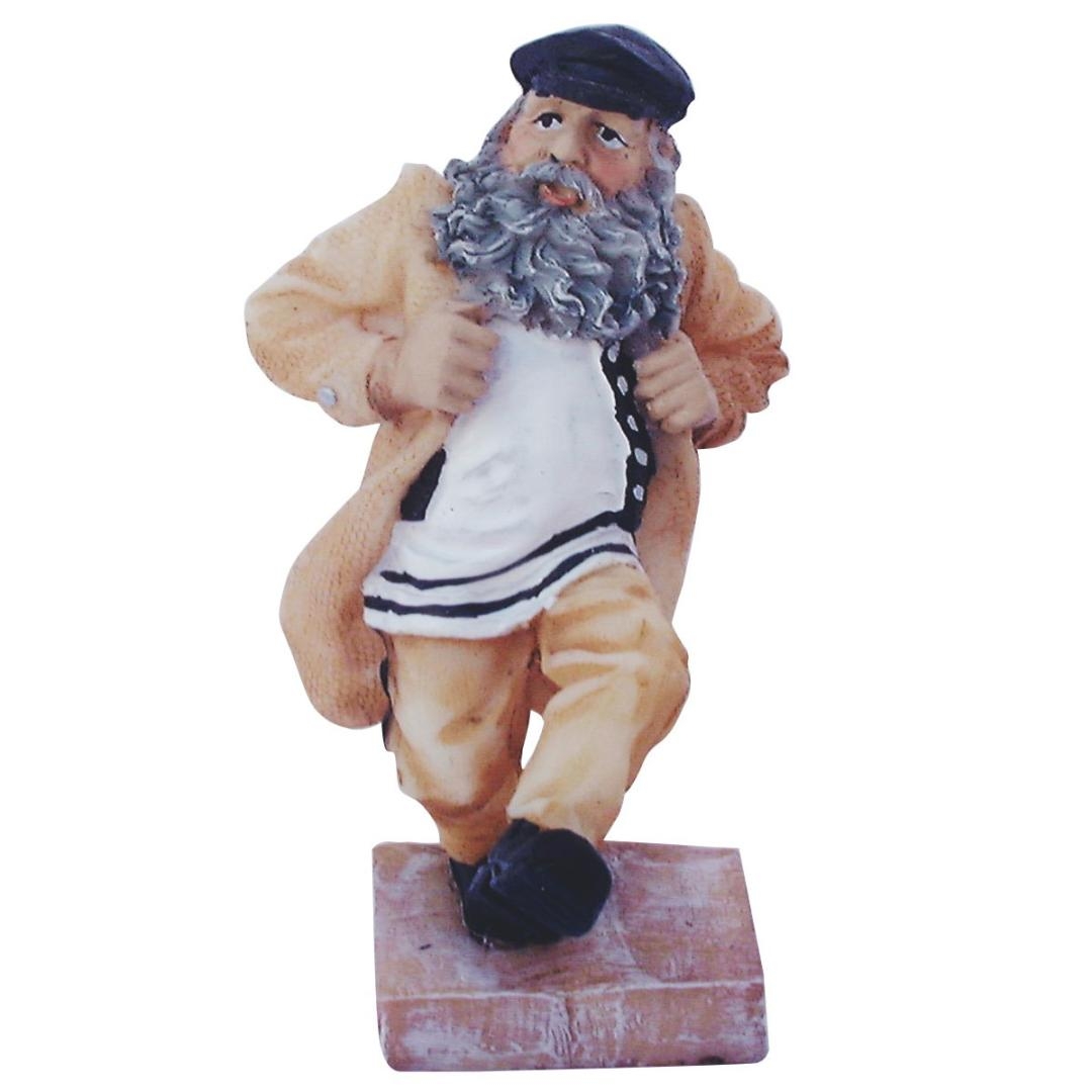 Old Jewish Man Dancing Figurine  - 1