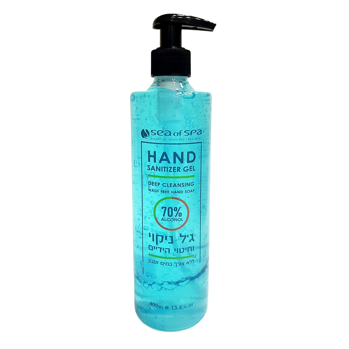 Sea of Spa 70% Alcohol Smart Gel Hand Sanitizer (400 ml) - 1