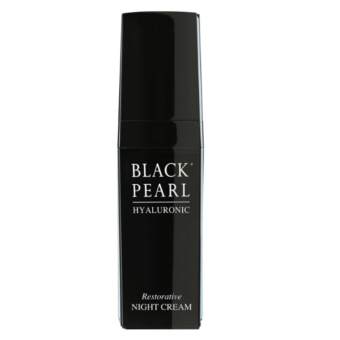 Sea of Spa Black Pearl Line Hyaluronic Restorative Night Cream – Restore and Rejuvenate Skin - 1