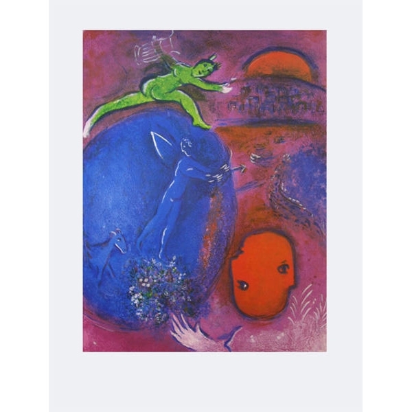The Dream of Lamon and Dryas. Marc Chagall (Poster) - 1