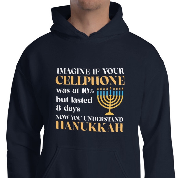 Trendy Hanukkah Hoodie - 1