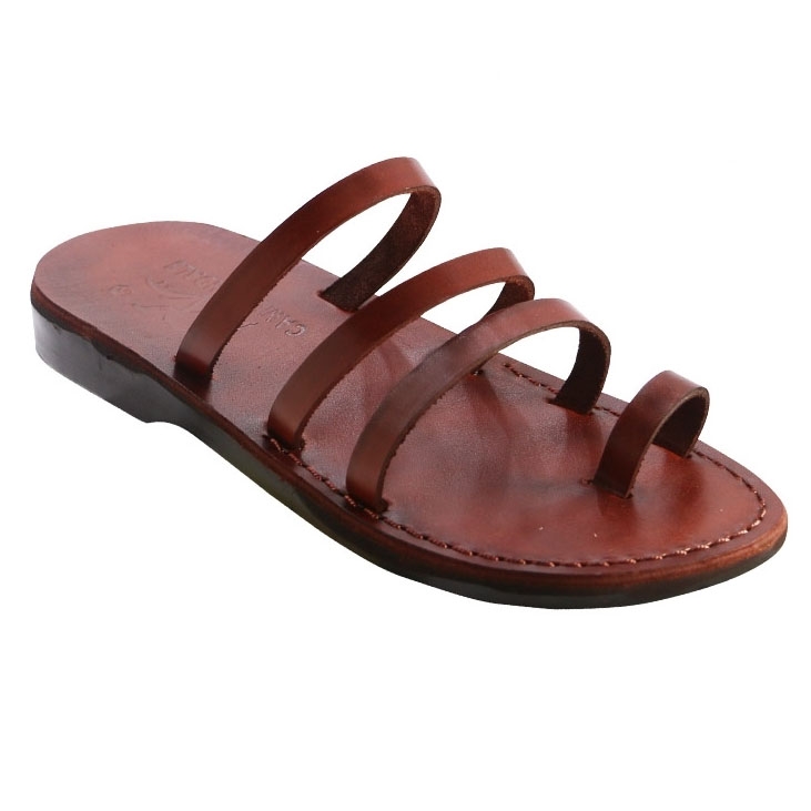 Cain Handmade Leather Unisex Sandals - 1