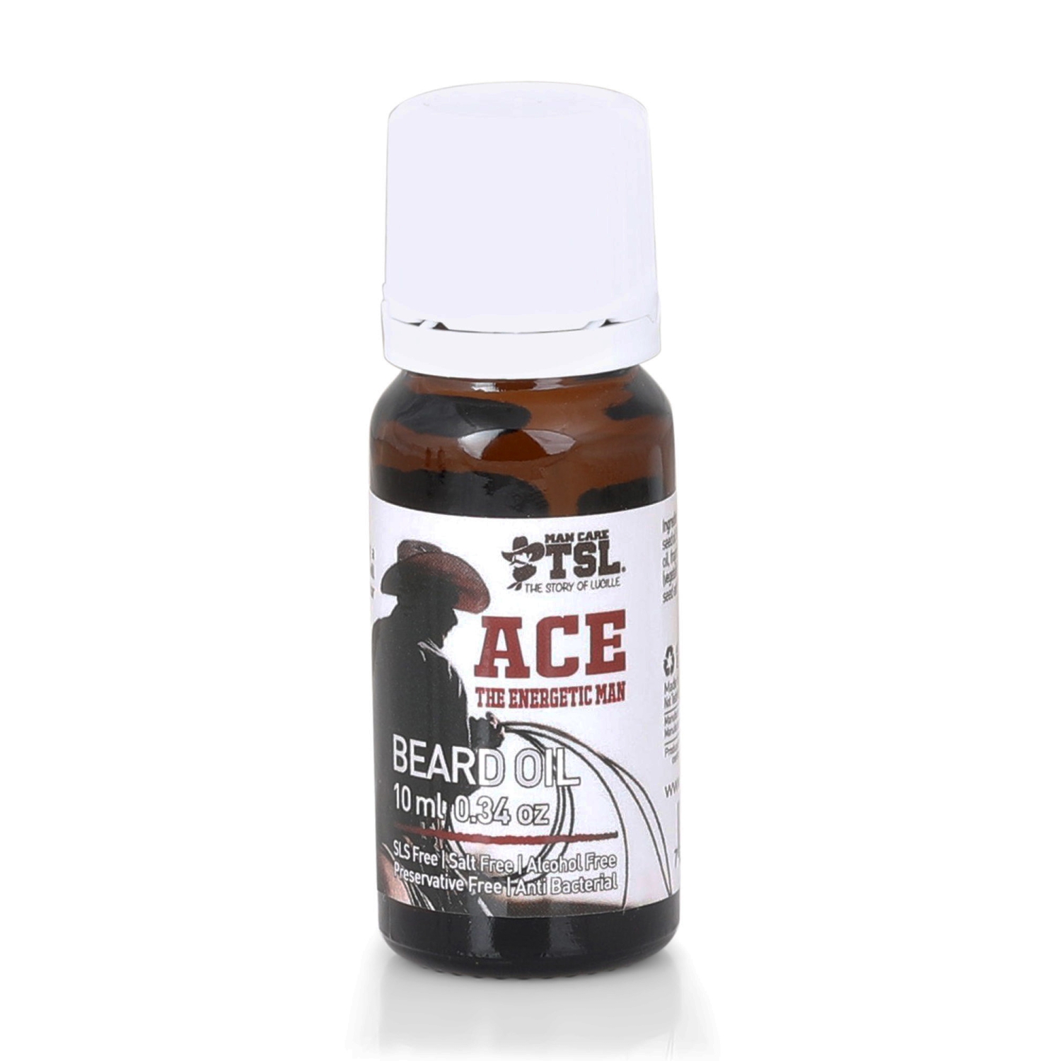 TSL Men's Care Ace Beard Oil (10ml) - 1