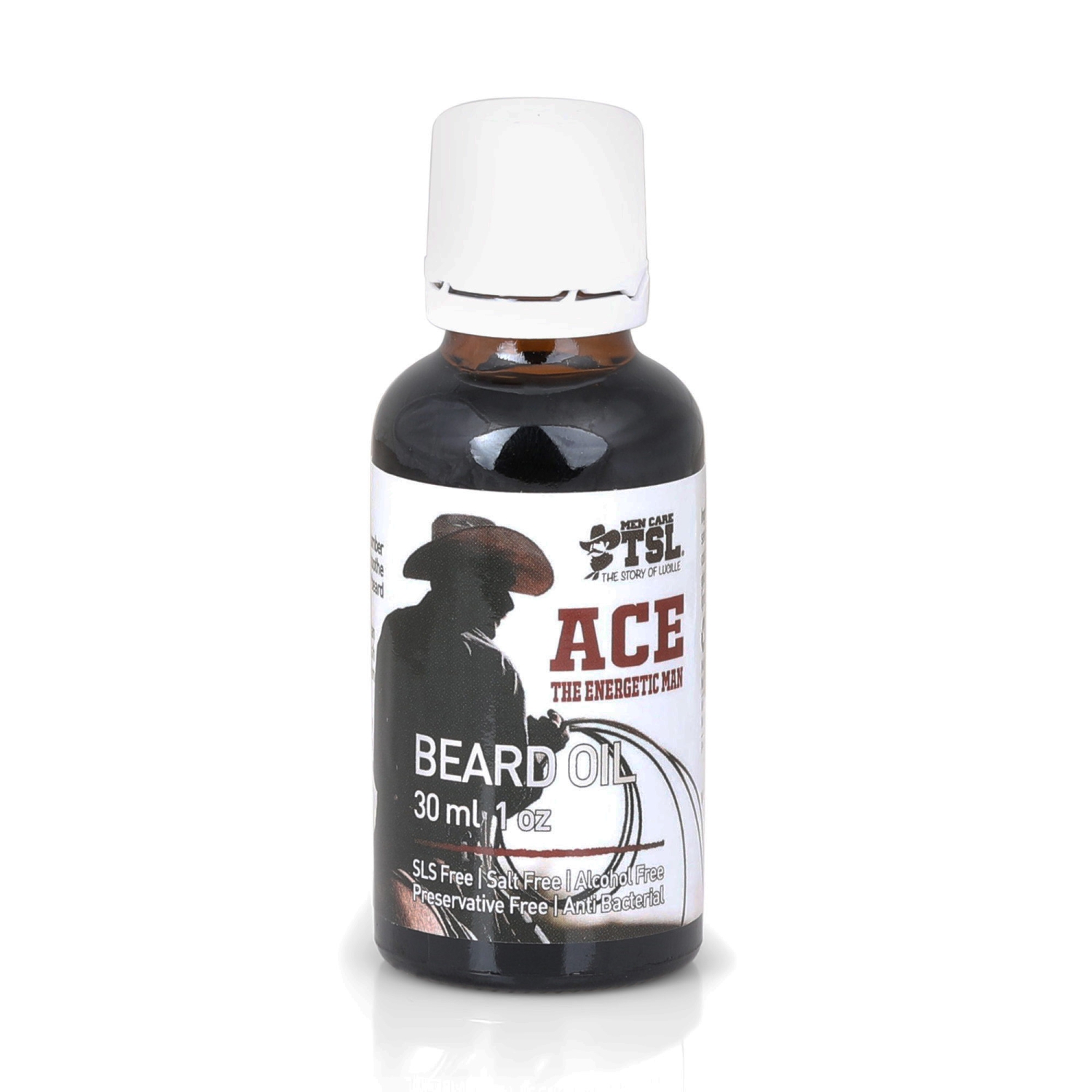 TSL Men's Care Ace Beard Oil (30ml) - 1