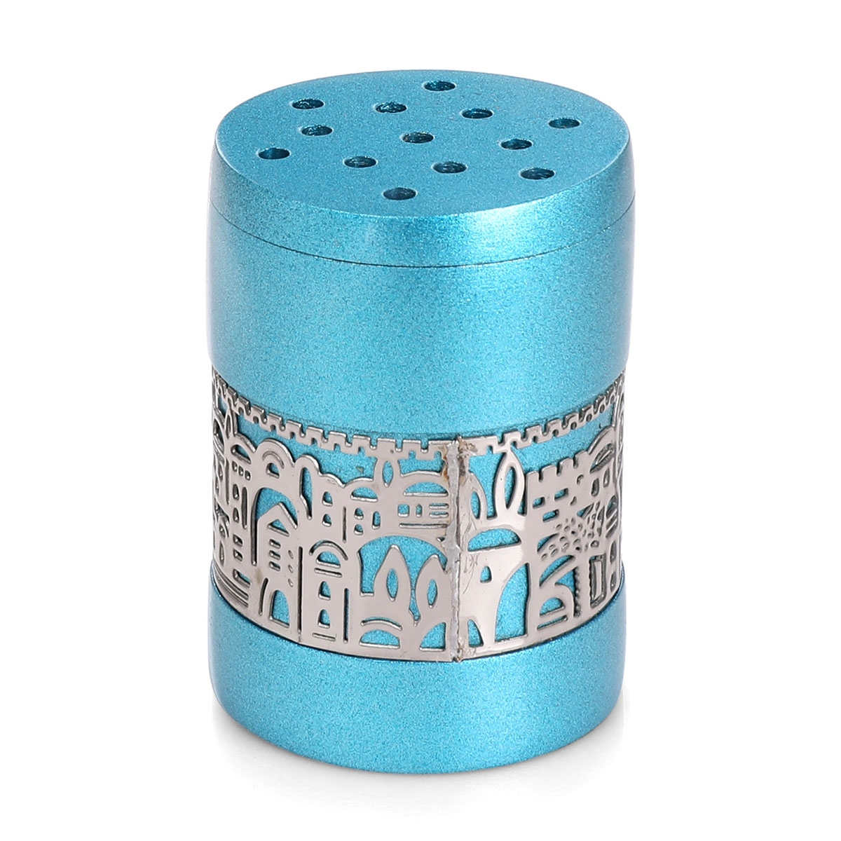 Yair Emanuel Jerusalem Spice Box (Turquoise)  - 1